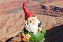 Gnome by a canyon