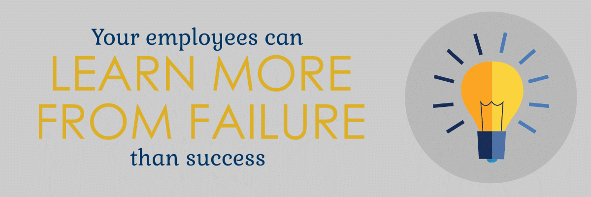 Blog about employees learning from failure