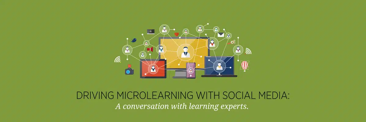 Driving microlearning with social media