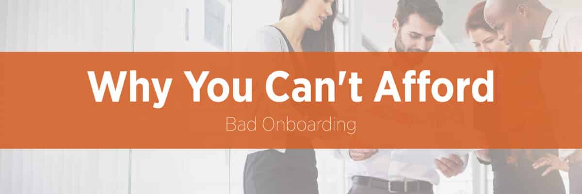 You can't afford bad onboarding -- AllenComm