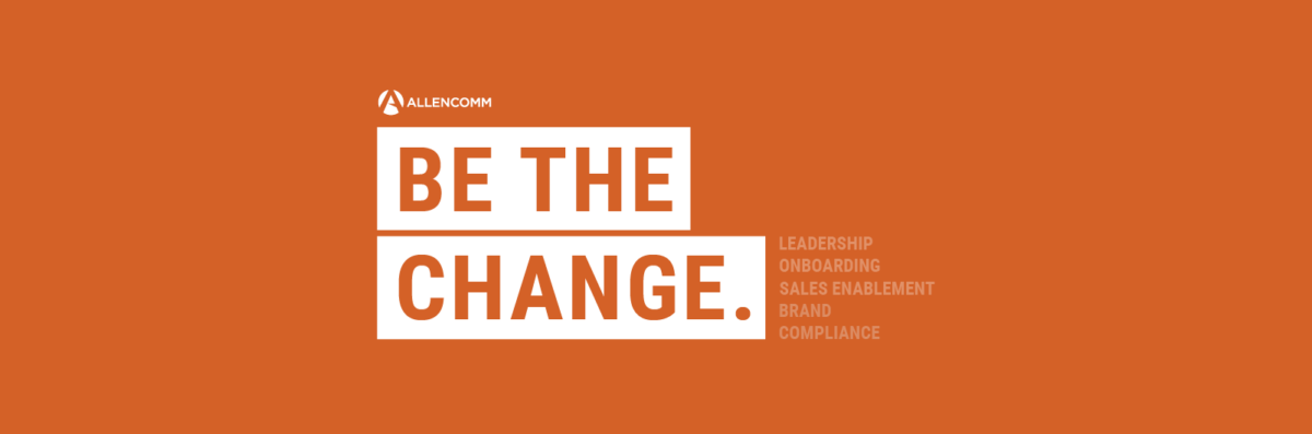 Banner for Be The Change