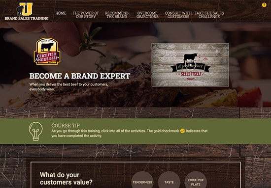 <h1><span style="color: #333333"> CERTIFIED ANGUS BEEF INCREASES SALES WITH DIGITAL LEARNING</h1>