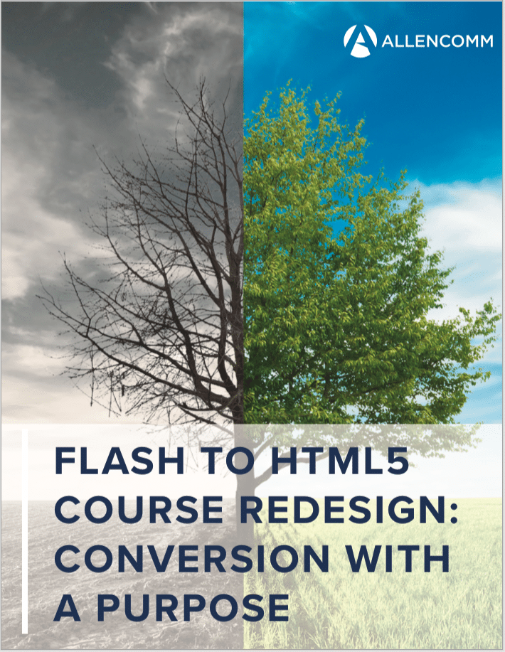 Flash course to HTML5 course redesign 