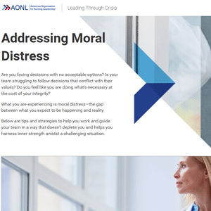 Addressing Moral Distress course AllenComm 